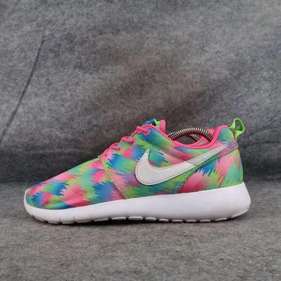 Nike Shoes Kids 7 Roshe Run Youth Athletic Sport Active School Bright Trainers - Picture 3 of 14